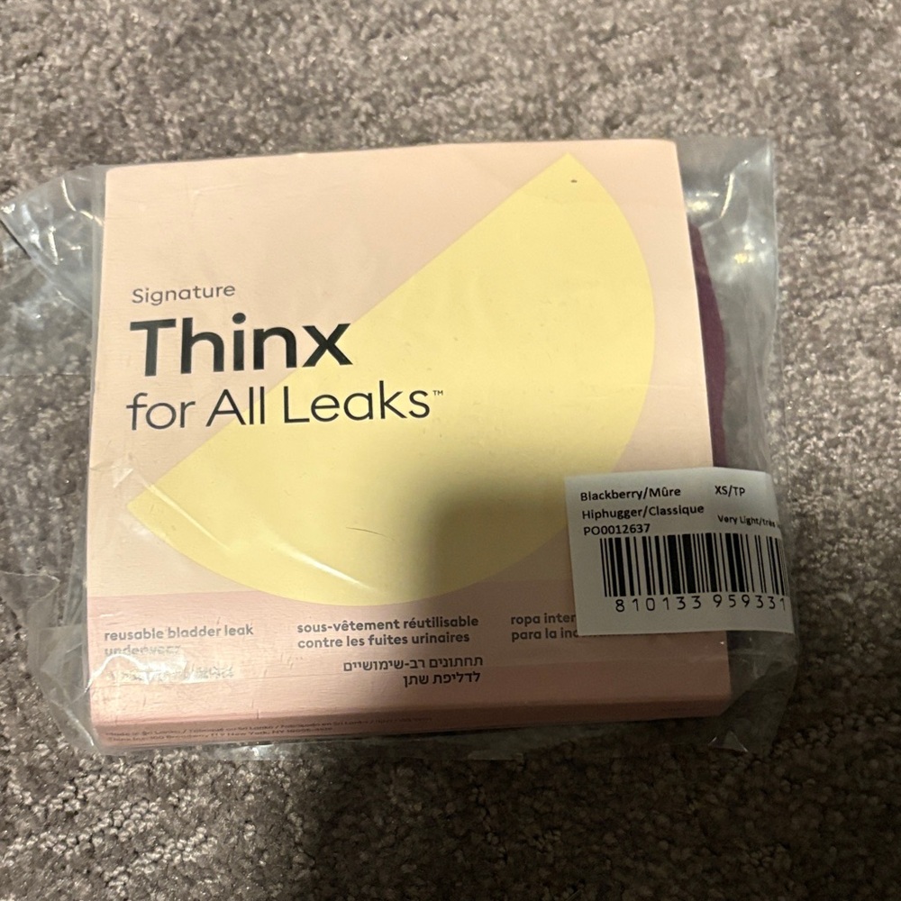 Thinx Leakproof Underwear in Soft Pink
